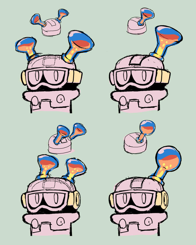 Lab Woman "hair" exploration