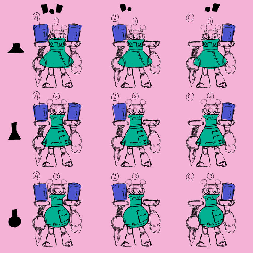 Lab Woman shape exploration