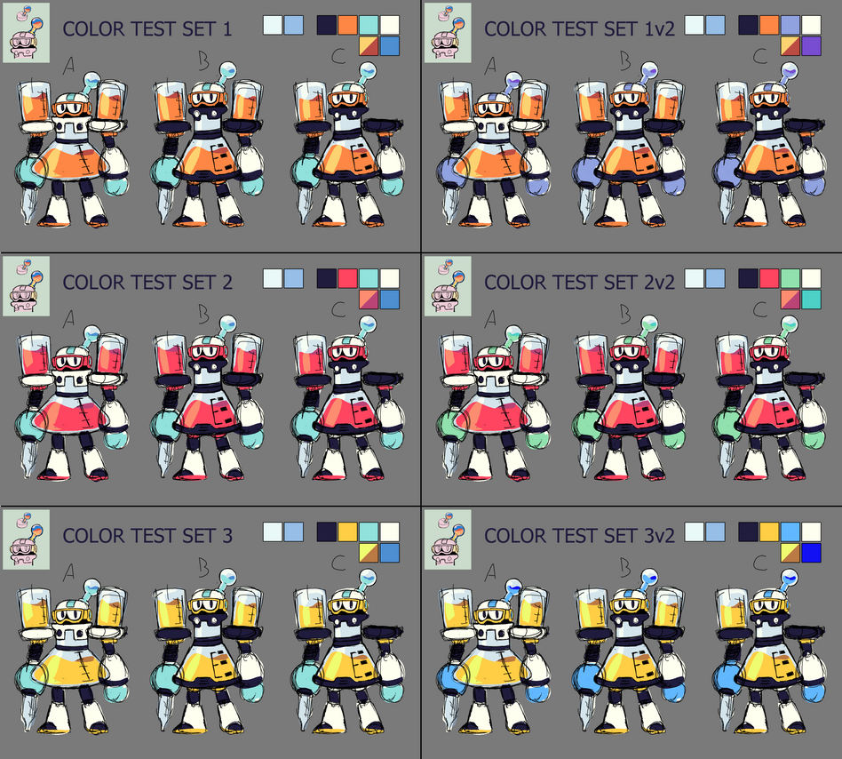 Lab Women color exploration