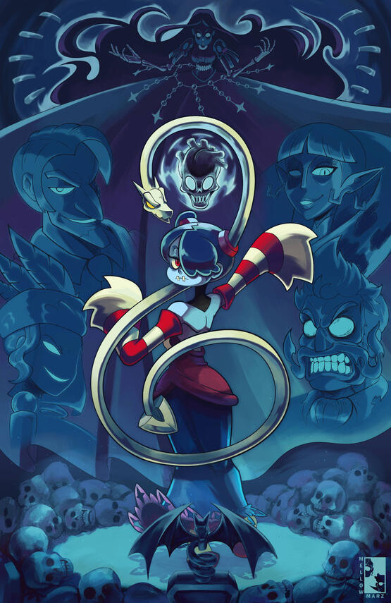 Squigly Mini Poster